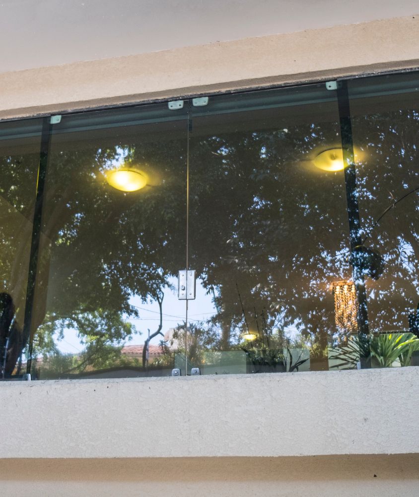 janela de vidro em Porto Alegre