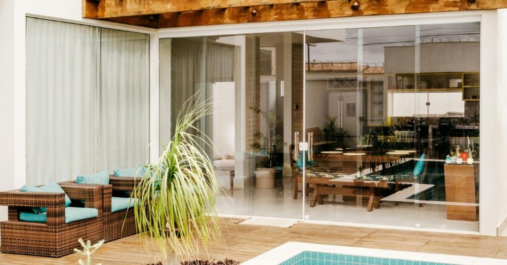 Portas de vidro em Porto Alegre